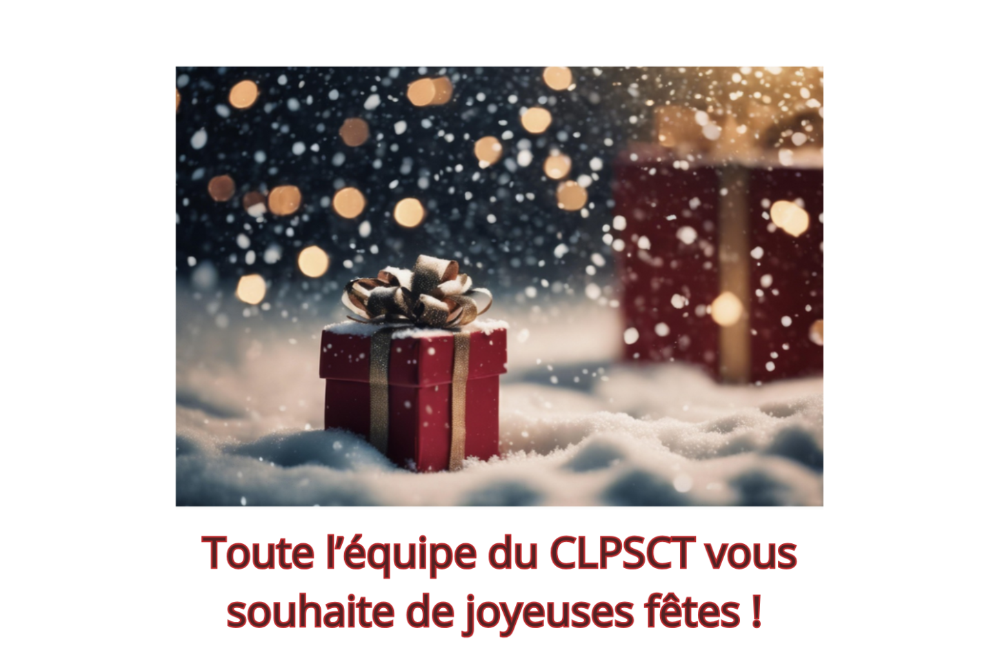Toute l’équipe du CLPSCT vous souhaite de joyeuses fêtes de fin d’année !(1)
